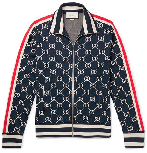 navy red stripes gucci|Gucci track jackets.